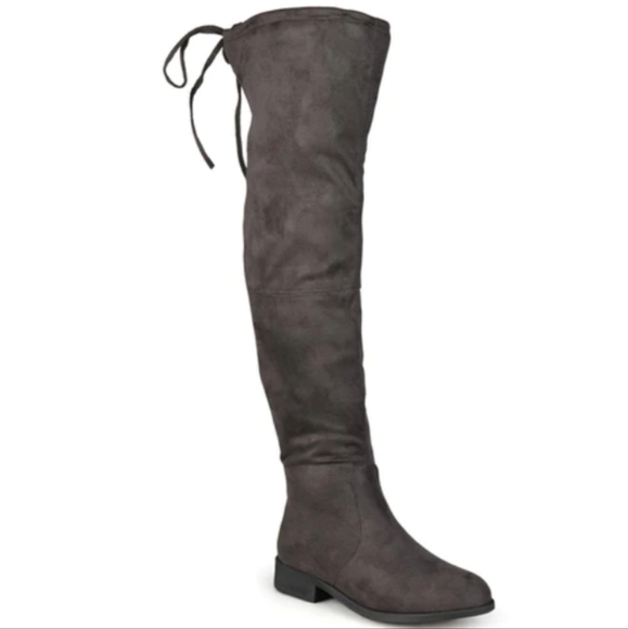 Journee Collection Shoes - Journee Collection Mount Over the Knee Boots -9